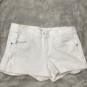 White shorts